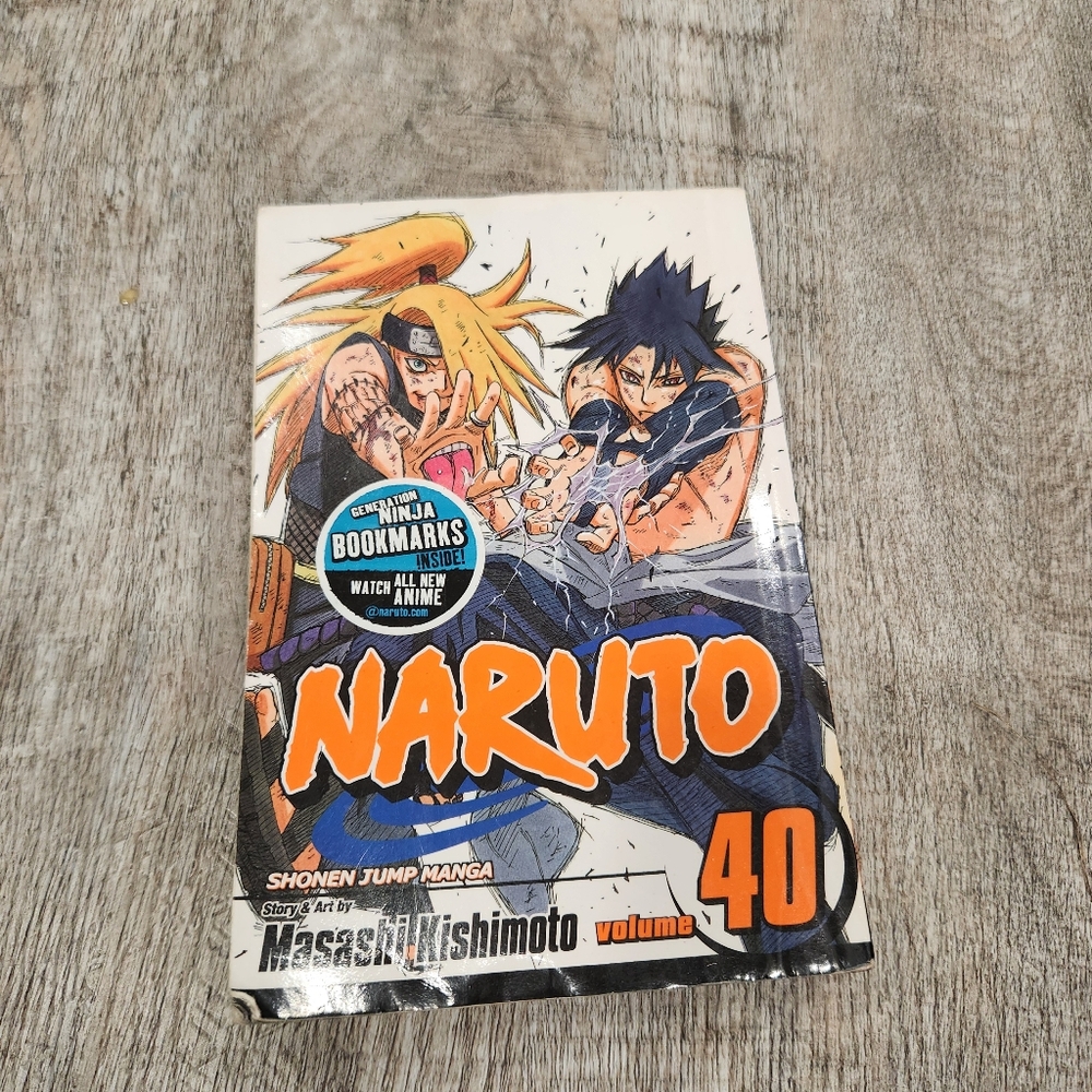 Naruto English Manga Volume 40